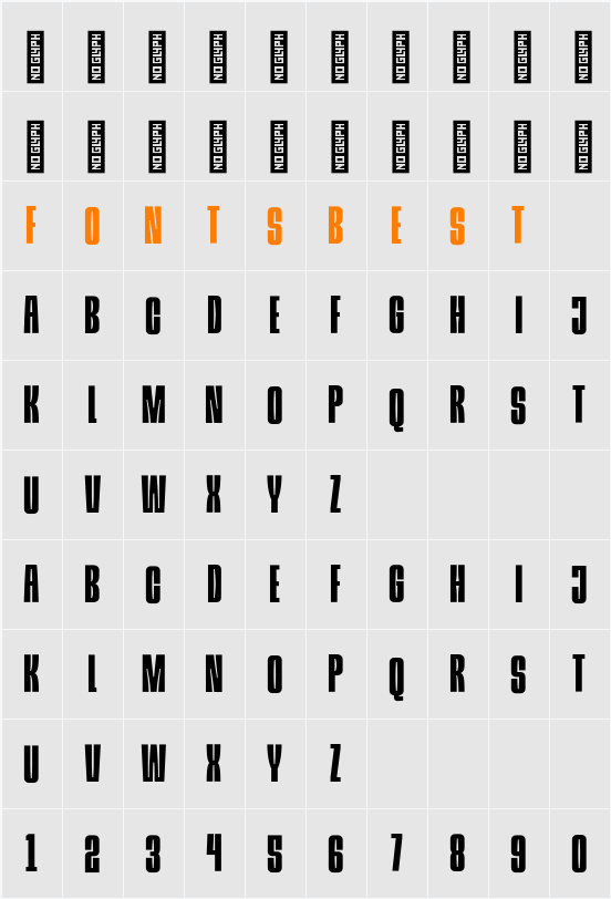 Krisha Character Map