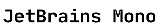 JetBrains Mono Font Image