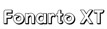 Fonarto XT Font Image