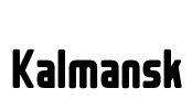 Kalmansk Font Image