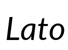 Lato Font Image