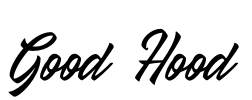 Good Hood Font Image