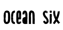 Ocean Six Font Image