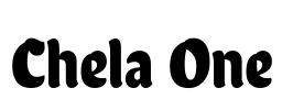 Chela One Font Image