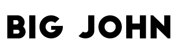 Big John Font Image