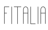 Fitalia Font Image