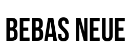 Bebas Neue Font Image