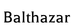 Balthazar Font Image