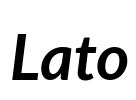 Lato Font Image