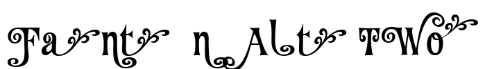 Fantini Alt Two Font Image