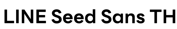 LINE Seed Sans TH Font Image