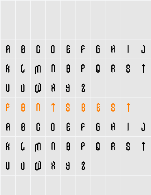 AXE Character Map