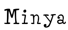 Minya Font Image