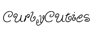 CurlyCuties Font Image