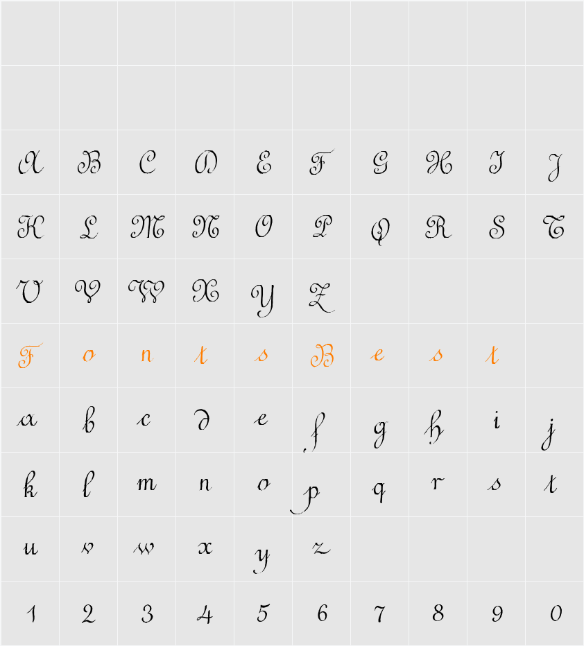 MethodoTwo Character Map