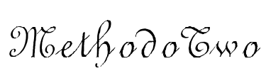 MethodoTwo Font Image