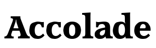 Accolade Font Image