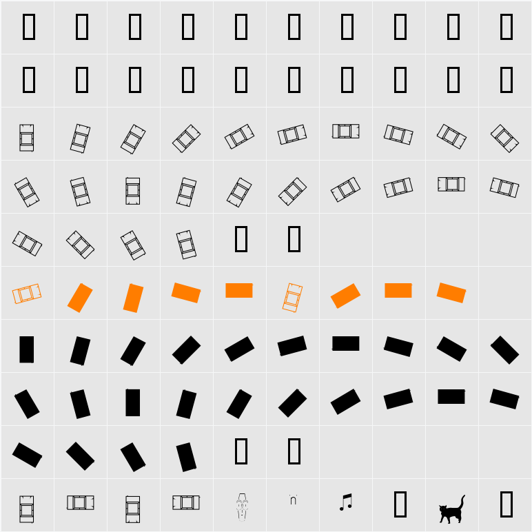 Car Character Map