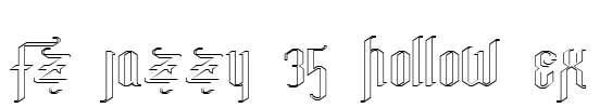 FZ JAZZY 35 HOLLOW EX
