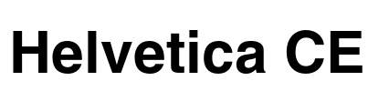 Helvetica CE