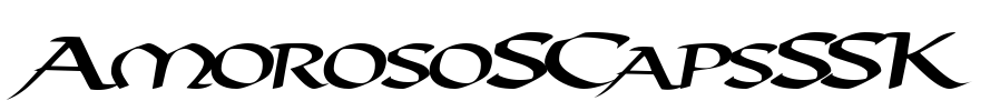 AmorosoSCapsSSK Font Image