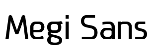 Megi Sans Font Image