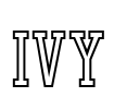 Ivy Font Image