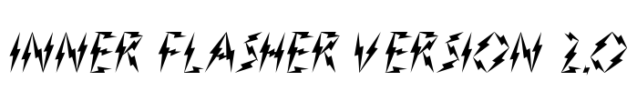 Inner Flasher Version 2.0 Font Image