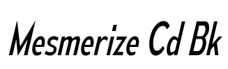 Mesmerize Cd Bk Font Image