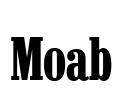 Moab Font Image