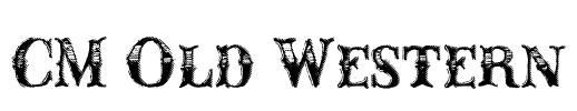 CM Old Western Font Image