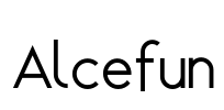 Alcefun Font Image