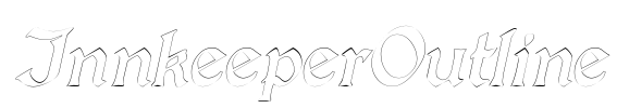 InnkeeperOutline Font Image