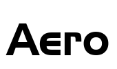 Aero Font Image