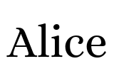 Alice