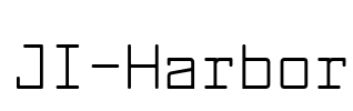 JI-Harbor Font Image