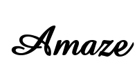 Amaze Font Image