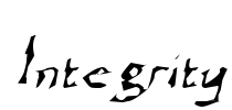 Integrity Font Image