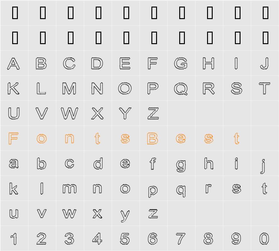 Cylonic Empty Character Map