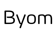 Byom Font Image