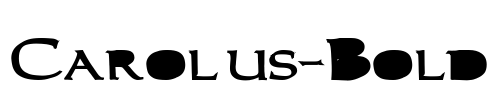 Carolus-Bold Font Image