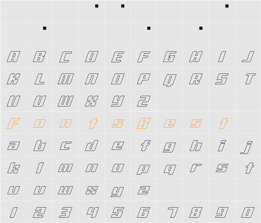 D3 Surfism_IO Character Map