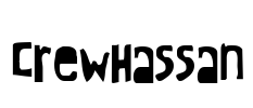 CrewHassan Font Image