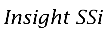 Insight SSi Font Image