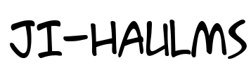 JI-Haulms Font Image