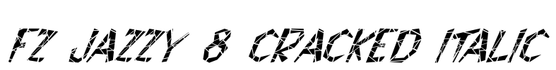 FZ JAZZY 8 CRACKED ITALIC