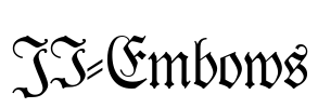 JI-Embows Font Image