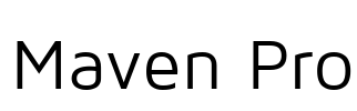 Maven Pro Font Image