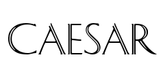 Caesar Font Image