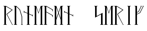 RuneAMN_Serif Font Image